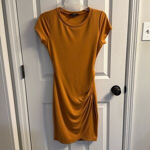 Lulu mustard dress